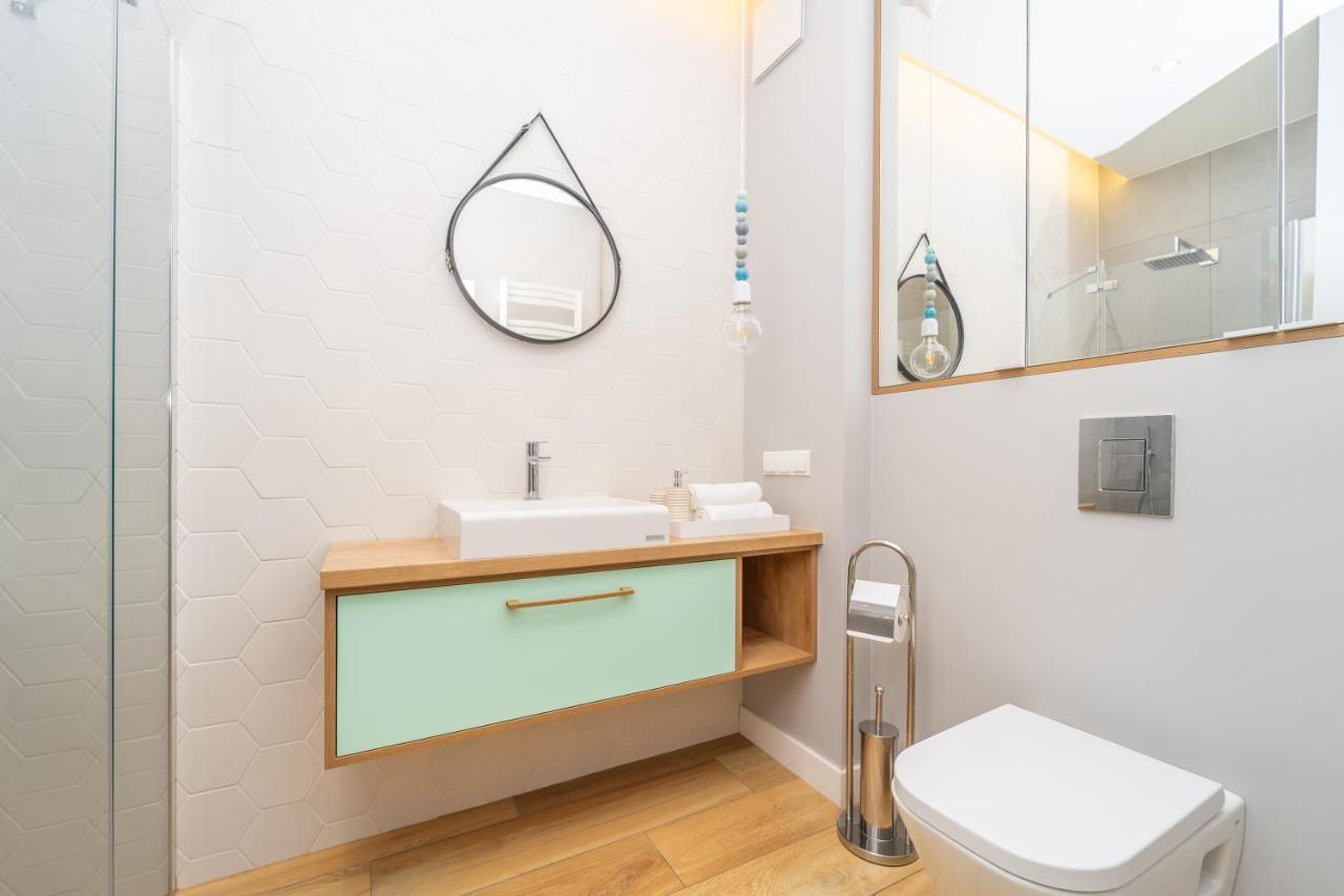 Appartamento Nadmorski Apartament Blisko Plazy Danzica Esterno foto