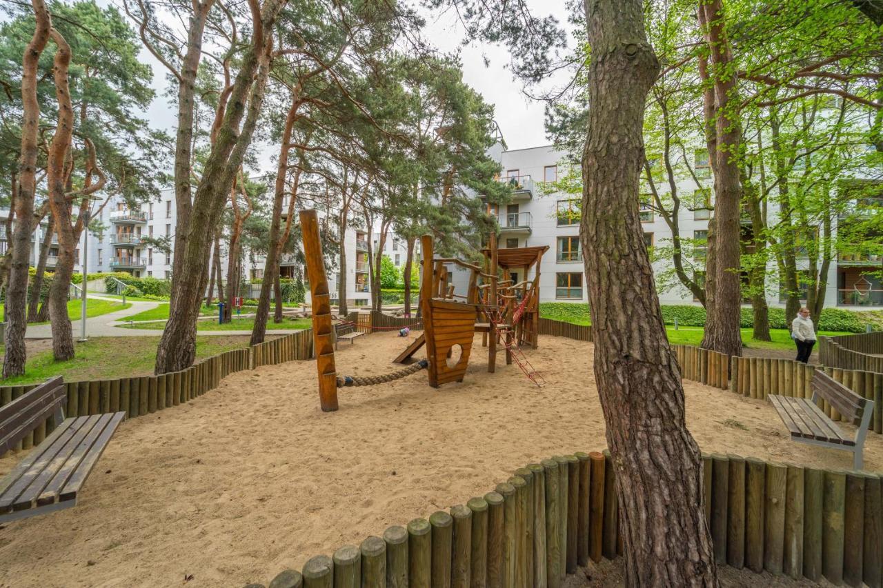 Appartamento Nadmorski Apartament Blisko Plazy Danzica Esterno foto