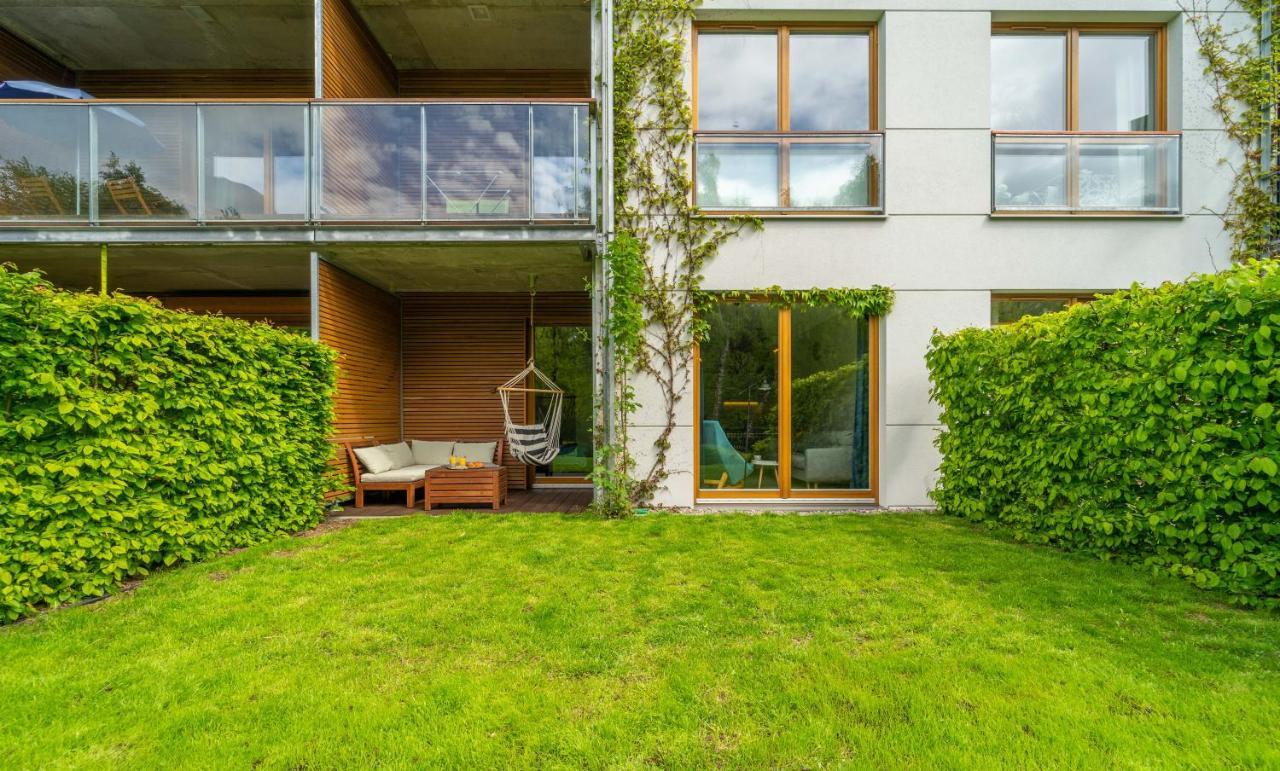 Appartamento Nadmorski Apartament Blisko Plazy Danzica Esterno foto